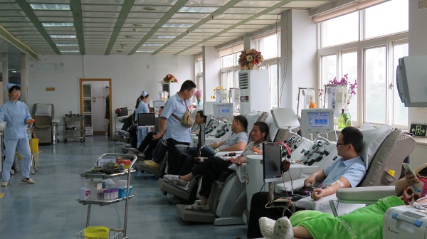 無(wú)償獻(xiàn)血，飛龍人在行動(dòng)